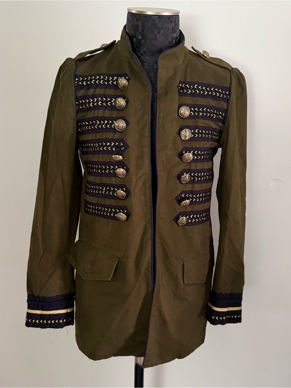 Zara Military Jacket with Marching Band - Picture 4 of 15